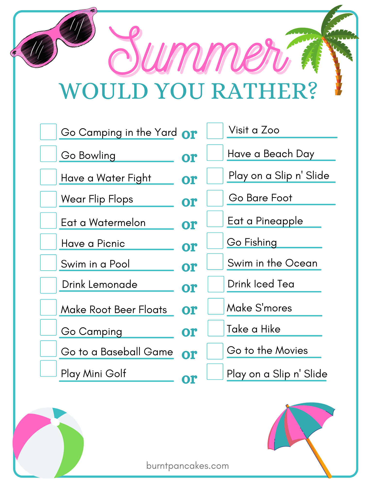 Would you rather?